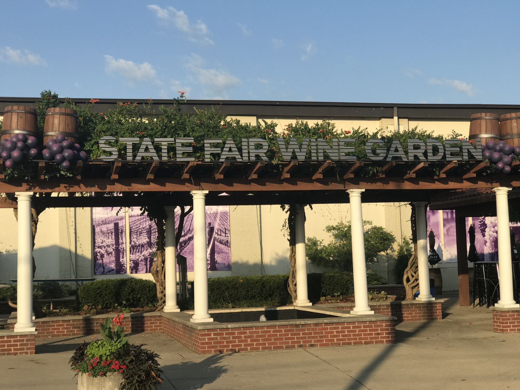 Fair wine garden
